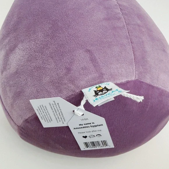 NWT Jellycat Huge Amuseables Eggplant - Picture 12 of 15